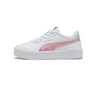 PUMA Carina 3.0 Space Belle PS Sneaker, White-PINKSCAPE, 31.5 EU