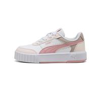 Puma Baskets Carina Mia Enfants Blanc Rose Fleur de jasmin Taille 31