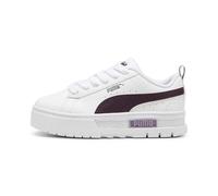 Baskets fille Puma Mayze Lth Blanc 28
