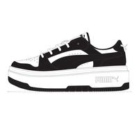 PUMA Rebound Femme PS Sneaker, White Black, 29.5 EU
