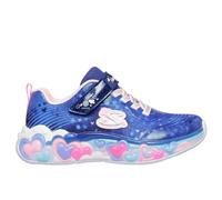 Skechers Eternal Heart Lights, Basket Filles, Navy,
