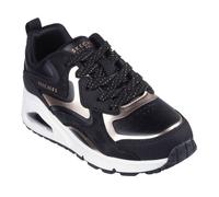 Skechers Fille Uno Gen1 Color Surge, Black Synthetic Multi Trim, 30 EU