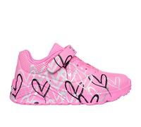 Skechers Baskets Fille Uno Lite Love Levitate Rose UK 12