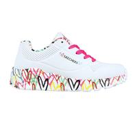 Skechers Baskets basses fille Uno Lite Lovely Luv Blanc 34