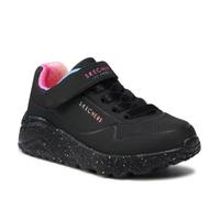 Baskets fille - SKECHERS - Uno Lite Rainbow Specks - Noir/Multicolore - Lacets - Semelle mémoire 30