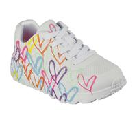 Skechers Uno Lite Spread The Love Trainers Blanc EU 28 1/2 Fille