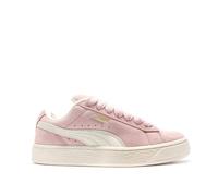 Baskets Fille Suede Xl À Lacets Rose 36