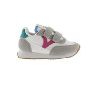 Baskets fille - VICTORIA - Astro Kids Nylon & Color - Rose fuchsia - Lacets - Plat 33