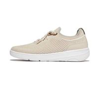 Fitflop Super Q Laced Slip-on Trainers Beige EU 39 Femme