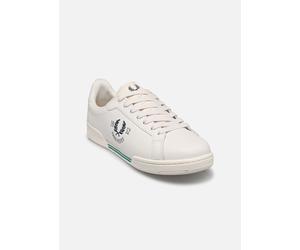 Baskets Fred Perry B722 Leather/1952 Branded pour Homme 42 Blanc