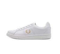 Baskets - FRED PERRY - FP B721 Cuir - Blanc - Homme - Lacets 42