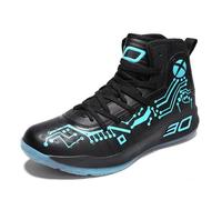 Baskets - FUNMOON - All Star Faste - Bleu - Respirant - Homme 42