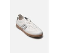 GABOR Baskets basses argent / blanc, Taille 38