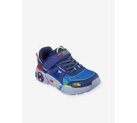 Skechers Baskets Gametronix 2.0 pour garçons, Bleu Marine/Multicolore, 34 EU