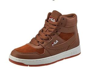 Baskets garÃ§on Fila Arcade Mid Marron 36