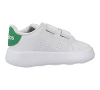 Adidas Chaussures bébé mixte Advantage – Cloud White/Cloud White/Green – Taille 21 EU