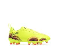 Puma Chaussures de football mixte enfant Future 8 Play FG/AG – Yellow Alert/Puma Black – 35 EU
