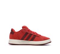 Baskets Garçon Junior En Daim À Lacets Grand Court 00s K Rouge 36 2/3