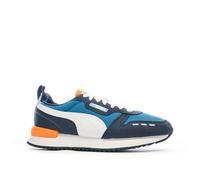 PUMA Mixte enfant Puma R78 Jr Basket, Caban Bleu et Blanc Mykonos, 38 EU