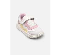 Geox B CIUFCIUF Girl B Baskets pour Fille Blanc cassé/Rose Taille 26 EU