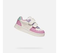 Baskets basses enfant filles Geox B ECLYPER GIRL Multicolore 22