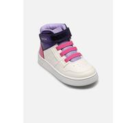 Geox Bébé Fille B Eclyper Girl Basket, Lavande Blanche, 23 EU