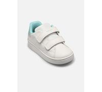 Geox B ECLYPER Girl A, Basket Bébé - Fille, White/Aqua,