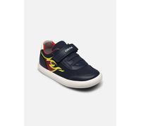 Baskets Geox B Gisli Boy B151NB pour 24 Bleu
