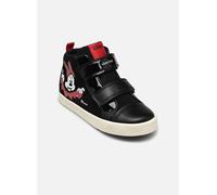Baskets montantes enfant filles Geox B KILWI GIRL D Noir 27
