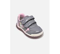 Baskets Geox B LIGHTYLOO GIRL A pour Enfant 26 Gris