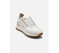 Geox Femme D Desya A Basket, Blanc cassé, 41 EU