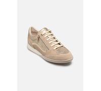 Baskets Geox D MARYEMY C pour Femme 37 Or et bronze