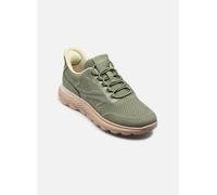 Geox D Spherica Plus D, Baskets Femme, Olive, 39 EU