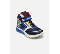 Baskets Geox J Ciberdron Boy x Mario B pour Enfant 34 Bleu