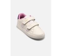 Geox J Eclyper Girl A Basket, Blanc Multicolore, 24 EU