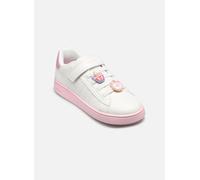 Baskets Geox J Eclyper Girl J65LRF pour Enfant 35 Blanc
