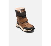 Geox J FLEXYPER Plus Boy Botte de Neige, Tobacco/Coffee, 31 EU