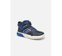 Baskets Geox J Grayjay LIGHTS pour Enfant 27 Bleu