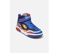 Baskets montantes enfant garcons Geox J INEK BOY D Bleu 34