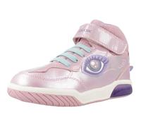 Baskets GEOX J INEK G. - Fille - Rose - Synthétique - Lacets - Plat 32