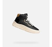 Baskets Geox J LAQUINNY GIRL B pour Enfant 37 Noir