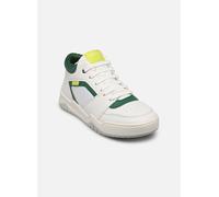 Geox J Perth Boy A, Basket garçon, White/Green,