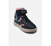 Geox Baskets J Skylin Girl H montantes à scratch 30 Bleu