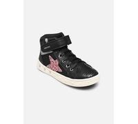 Baskets montantes enfant filles Geox J SKYLIN GIRL G Noir 35