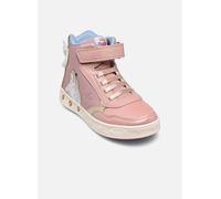 Geox J Skylin Girl G, Basket, LT Rose/Platinum,