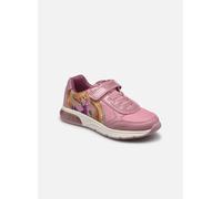 Baskets Geox J Spaceclub Girl J258VA Disney pour 34 Rose