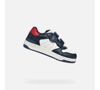 Baskets basses enfant garcons Geox J WASHIBA BOY Blanc 32