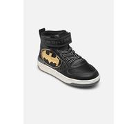 Geox J Washiba Boy Basket, Black Gold, 25 EU