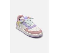 GEOX Baskets 'Washiba' jaune / violet / rose ancienne / blanc, Taille 25