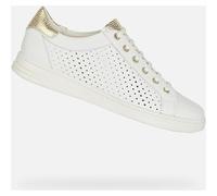 Geox Baskets Femme D Jaysen B Blanc/Doré Pointure 35
